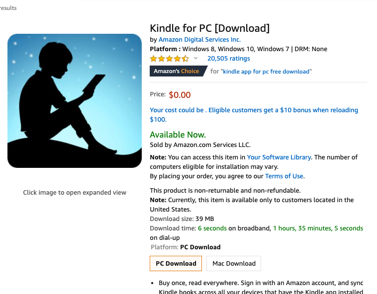 add a kindle for mac to my amazon account